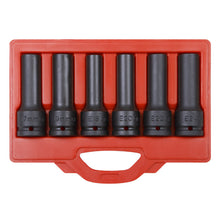 Load image into Gallery viewer, Sealey Impact 12pt &amp; TRX-Star* Female Deep Socket Set 6pc 3/4&quot; Sq Drive
