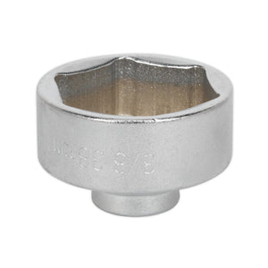 Sealey Low Profile Oil Filter Socket 38mm 3/8" Sq Drive