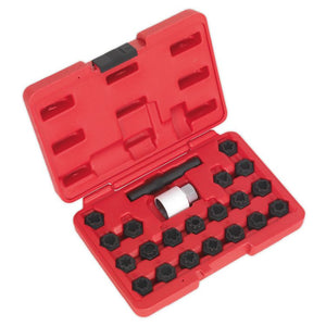 Sealey Locking Wheel Nut Key Set 22pc - Audi