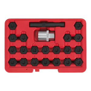 Sealey Locking Wheel Nut Key Set 22pc - BMW