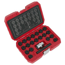 Load image into Gallery viewer, Sealey Locking Wheel Nut Key Set 22pc - VAG
