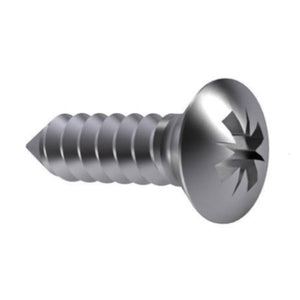 Self-Tapping Screw 6.3mm Raised Countersunk - Pozi DIN 7983