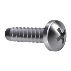 Self-Tapping Screw 4.8mm Pan Head Flat End - Phillips DIN 7981