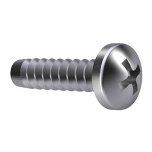 Self-Tapping Screw 2.2mm Pan Head Flat End BZP - Phillips DIN 7981