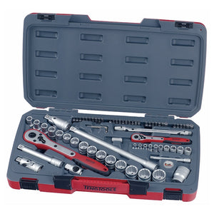 Teng Socket Set 1/4" and 1/2" Drive 72pcs - 6pt