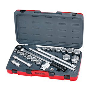 Teng Socket Set 3/4" Drive MM 22pcs - 6pt