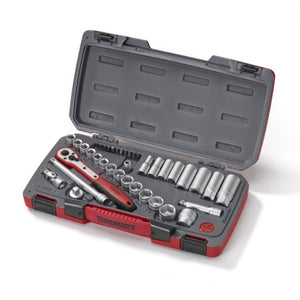 Teng Socket Set 3/8" Drive MM 39pcs - 6pt