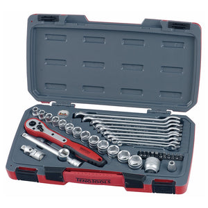 Teng Socket Set 3/8" Drive MM 39pcs - 6pt