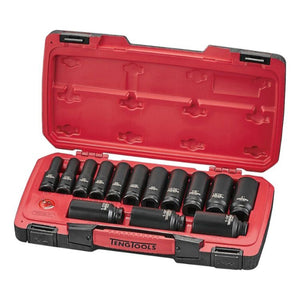 Teng Impact Socket Set 1/2" Drive Deep AF DIN 18pcs