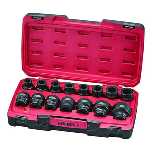 Teng Impact Socket Set 3/4" Drive Metric DIN 17pcs