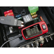 Load image into Gallery viewer, Sealey Automotive Current Tester 20A - Standard Blade Fuse
