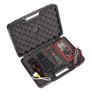 Sealey Digital Automotive Analyser 15-Function, Inductive Coupler/Infrared Temperature Probe