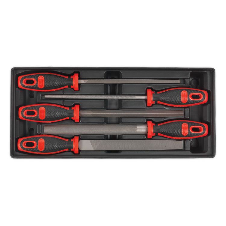 Sealey Tool Tray, Engineer's File Set 5pc (Premier)