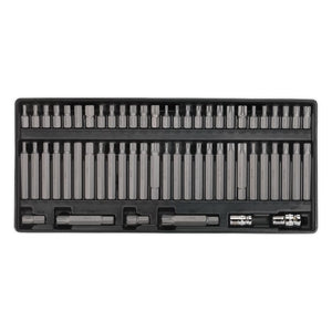 Sealey Tool Tray, Security TRX-Star*/Hex/Ribe/Spline Bit Set 60pc (Premier)