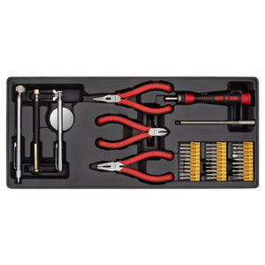 Sealey Tool Tray, Precision & Pick-Up Tool Set 38pc (Premier)