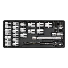 Load image into Gallery viewer, Sealey Tool Tray, Socket Set 26pc 1/2&quot; Sq Drive (Premier)
