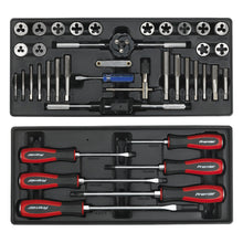 Load image into Gallery viewer, Sealey Toolchest Combination 14 Drawer Ball-Bearing Slides - Blue &amp; 1179pc Tool Kit
