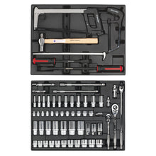 Load image into Gallery viewer, Sealey Toolchest Combination 14 Drawer Ball-Bearing Slides - Blue &amp; 1179pc Tool Kit
