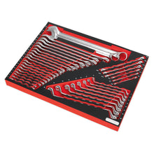 Load image into Gallery viewer, Sealey Tool Tray, Spanner Set 35pc (Premier)
