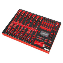 Load image into Gallery viewer, Sealey Tool Tray, Screwdriver Set 72pc (Premier)
