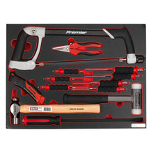 Load image into Gallery viewer, Sealey Tool Tray, Hacksaw, Hammers &amp; Punches 13pc (Premier)
