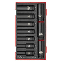 Load image into Gallery viewer, Teng Impact Socket Set Deep AF 1/2&quot; Drive DIN 14pcs
