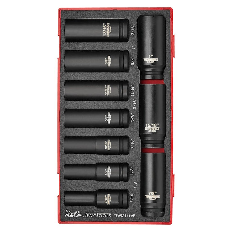 Teng Impact Socket Set Deep AF 1/2