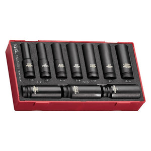 Teng Impact Socket Set Deep AF 1/2" Drive DIN 14pcs