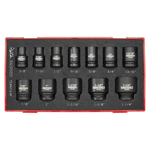 Teng Impact Socket Set AF 1/2" Drive DIN 16pcs