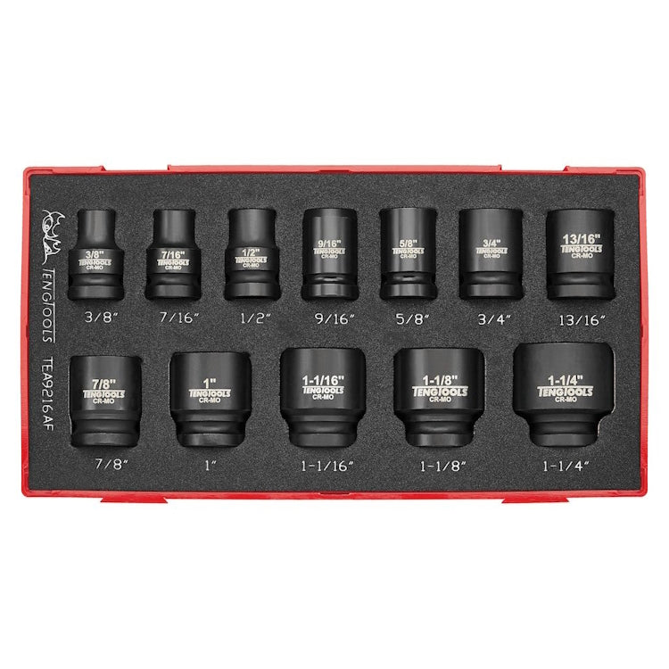 Teng Impact Socket Set AF 1/2