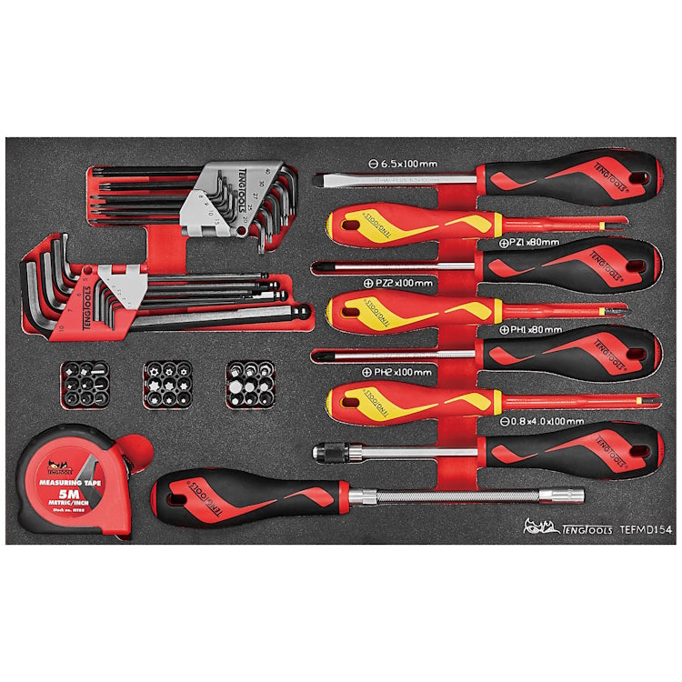 Teng Screwdriver Set 54pcs (Metric/Imperial)