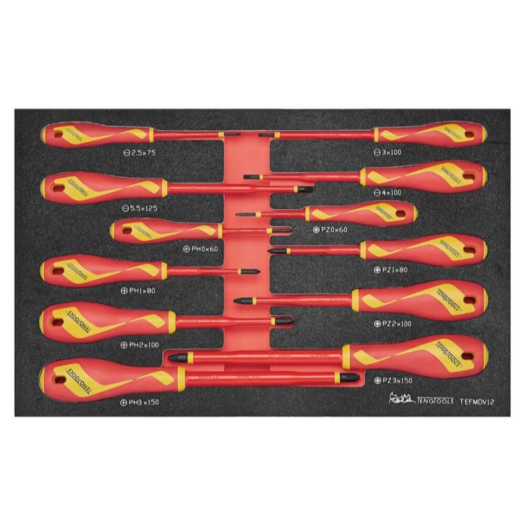 Teng Insulated Screwdriver Set 12pcs