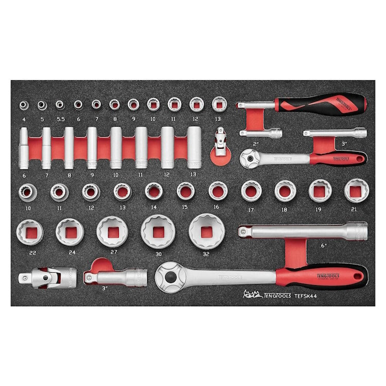 Teng Socket Set 1/4