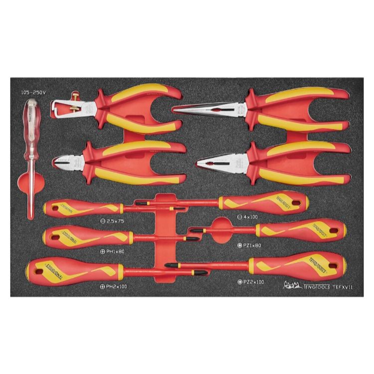 Teng Insulated Plier and Screwdriver Set 11pcs