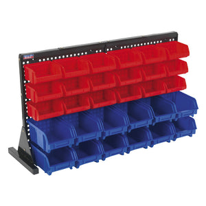 Sealey Bin Storage System Bench Mounting 30 Bins