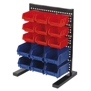 Sealey Bin Storage System Bench Mounting 15 Bins