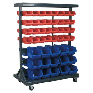 Sealey Mobile Bin Storage System 94 Bins