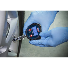 Load image into Gallery viewer, Sealey Digital Tyre Pressure Gauge, Swivel Head &amp; Quick Release
