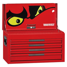 Load image into Gallery viewer, Teng PRO35 26&quot; Tool Chest 4 Drawers Red
