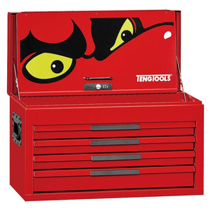 Teng PRO35 26" Tool Chest 4 Drawers Red