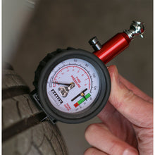 Load image into Gallery viewer, Sealey Tyre Pressure Gauge, Tyre Tread Depth Gauge 0-8bar(0-120psi)
