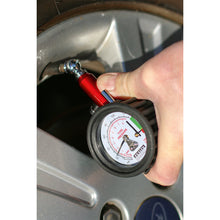 Load image into Gallery viewer, Sealey Tyre Pressure Gauge, Tyre Tread Depth Gauge 0-8bar(0-120psi)
