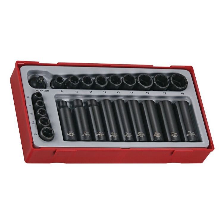 Teng Impact Socket Set 1/4