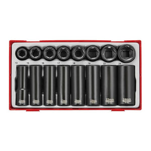 Teng Impact Socket Set 1/2" Drive 16pcs