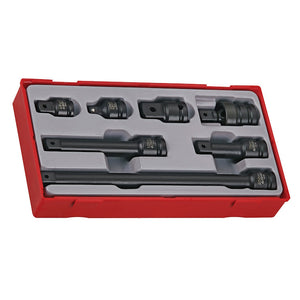 Teng Impact Socket Set 1/2" Drive DIN 7pcs