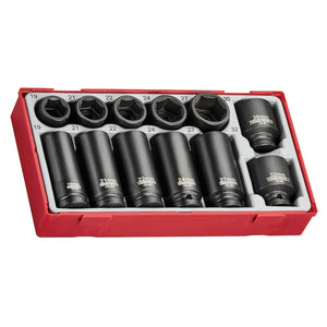 Teng Impact Socket Set 1/2" Drive 12pcs