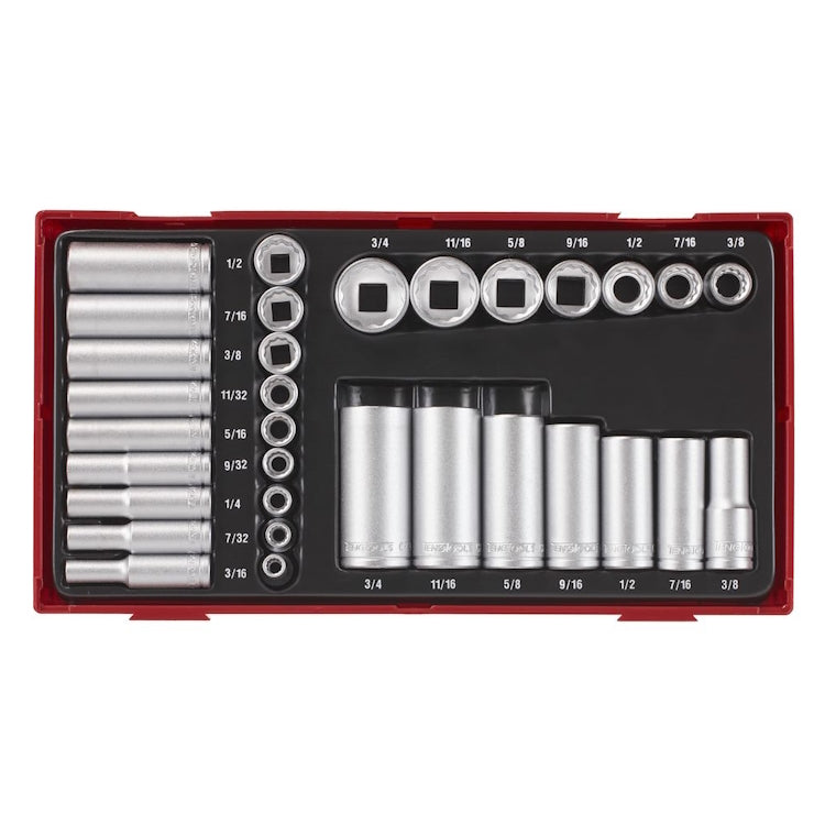 Teng Socket Set 1/4