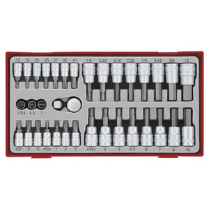 Teng Socket Set 1/4" and 3/8" Drive Bits