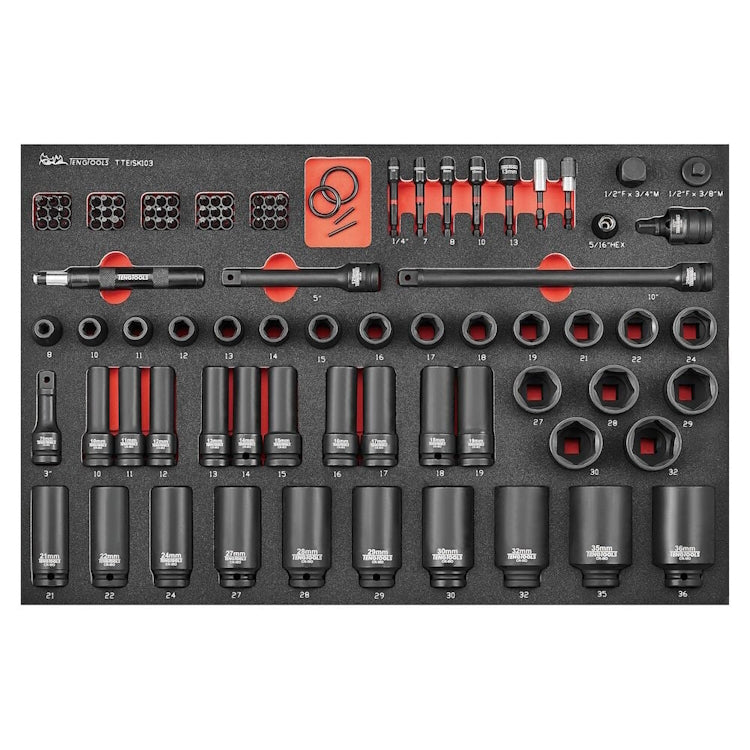 Teng Impact Socket Set 1/2