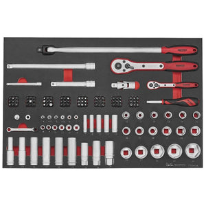 Teng Socket Set 1/4" and 1/2" Drive 126pcs